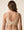 Back view: V-panels and 3-column hook closure