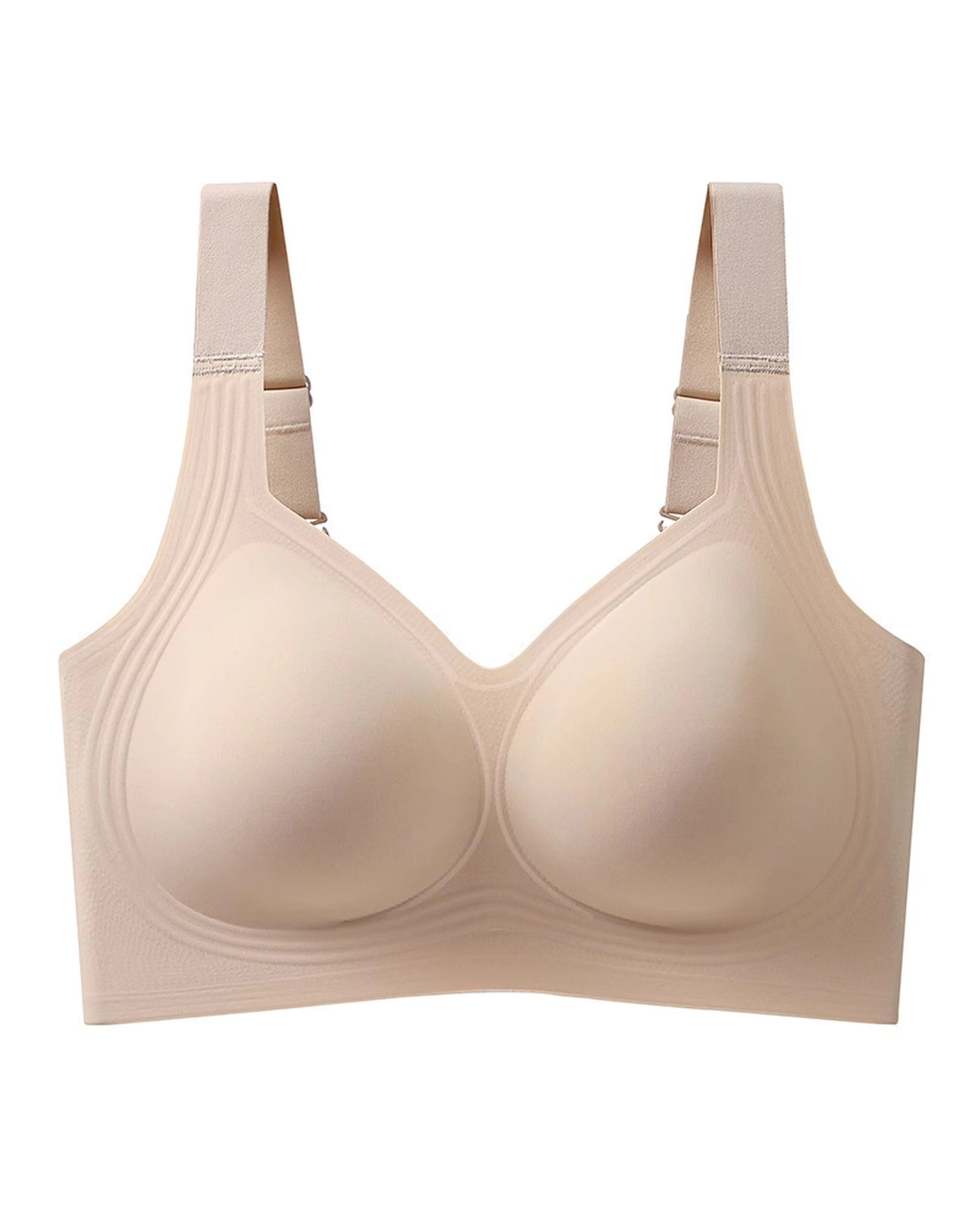 SHEFORMA Jelly Bra Full Cover in Nude, flatlay